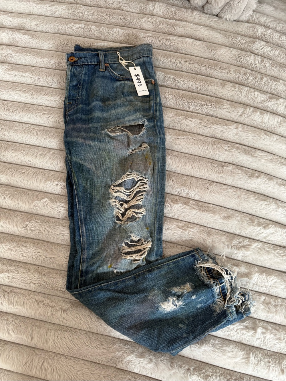 NWT NSF Straight Slouch Jeans